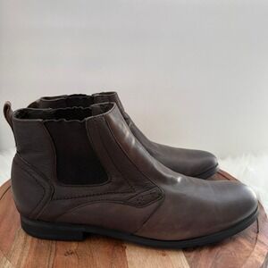 JOE°S Mens Brown Leather Chelsea Boots Ankle Boots Size 10.5